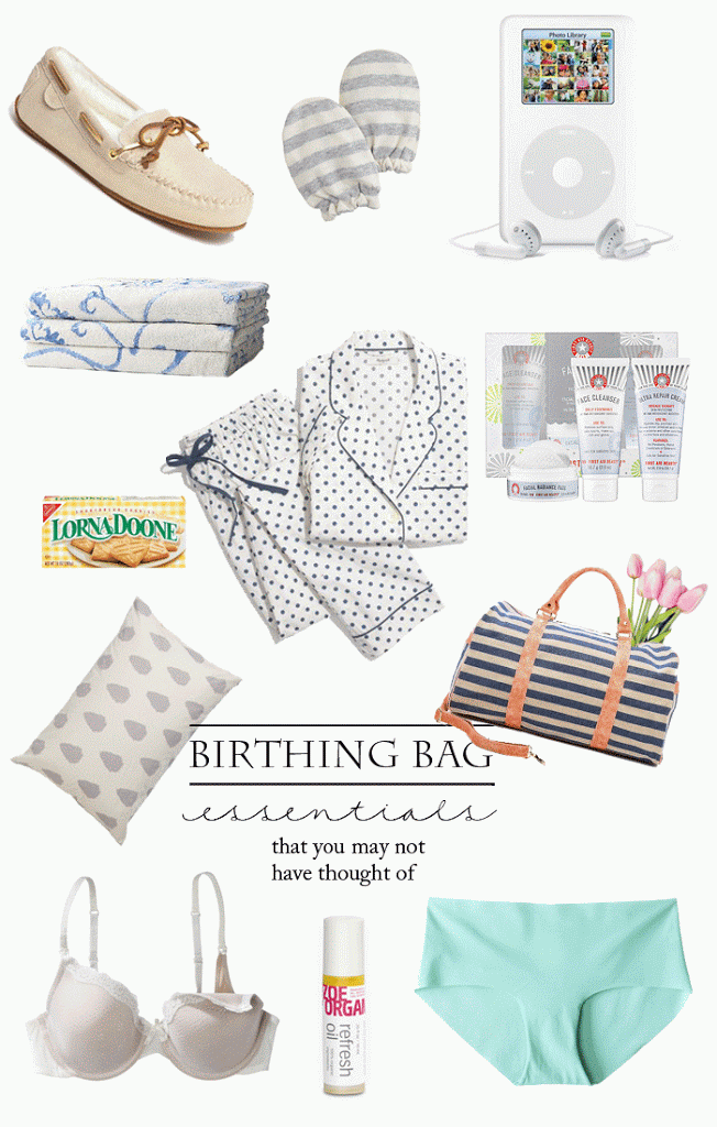 what to pack in your hospital bag for birth