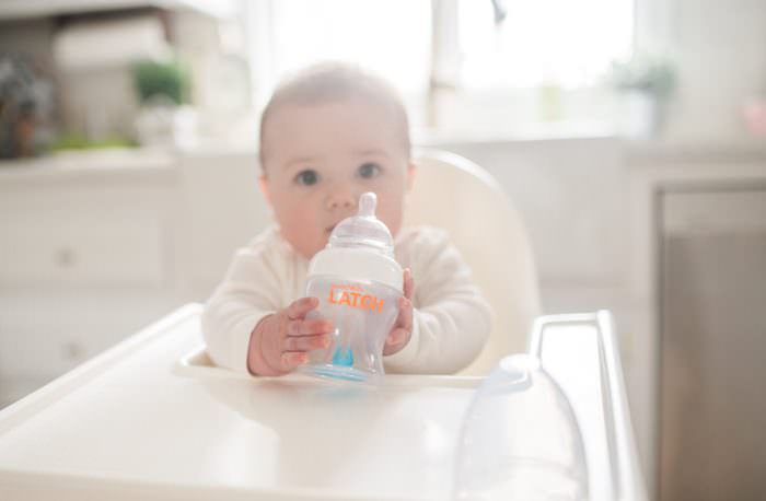 introducing bottle to baby