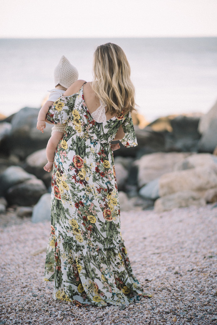 Beach with a Baby & how to Care for Postpartum Summer Hair