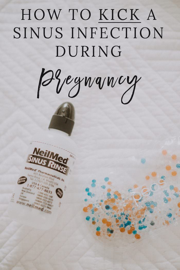How to Get Rid of a Sinus Infection During Pregnancy