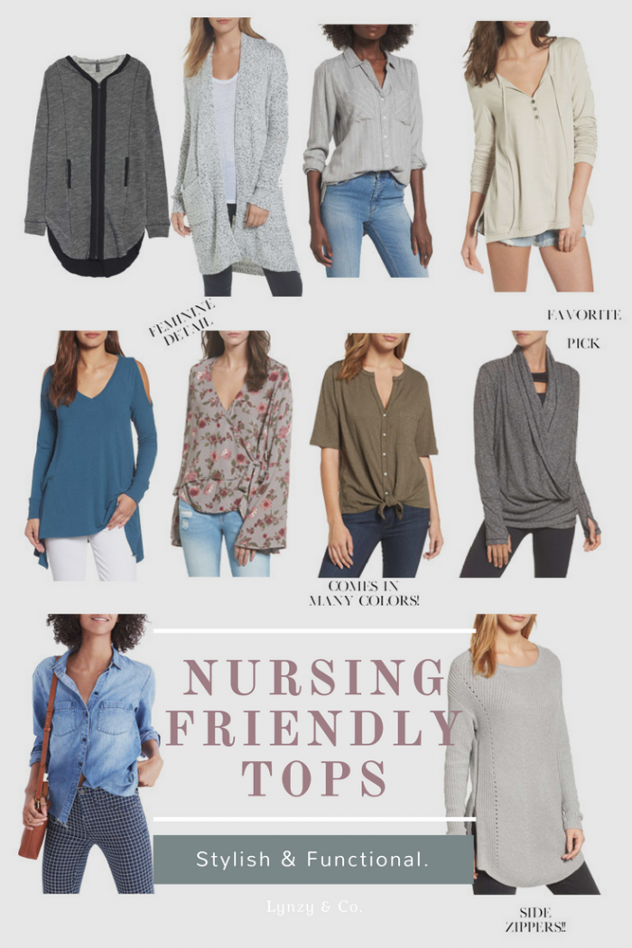 breastfeeding friendly tops