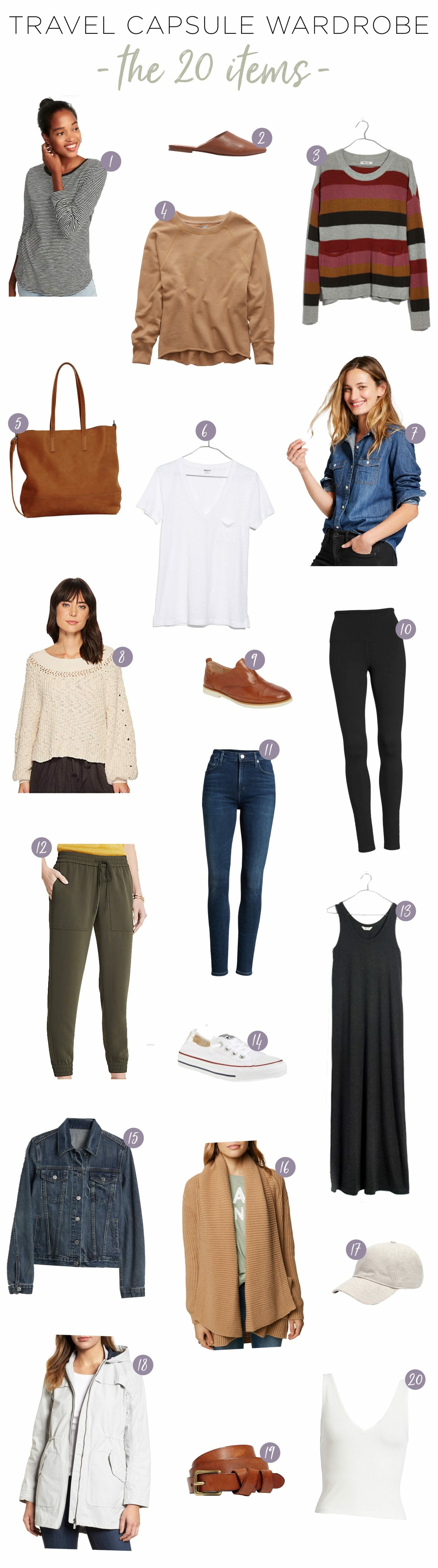 Top 13 Must Haves in a Capsule Wardrobe