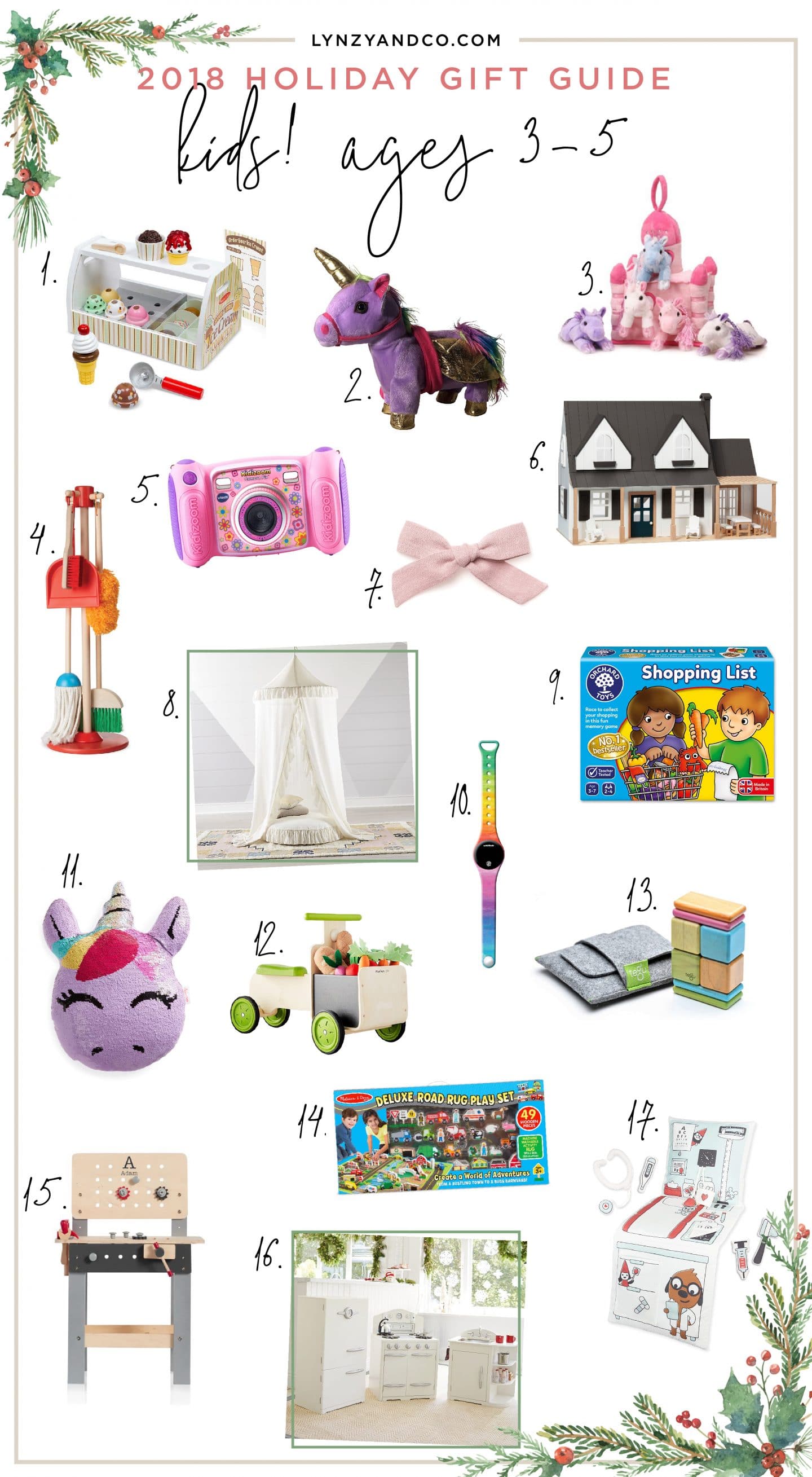 gifts for kids age 3