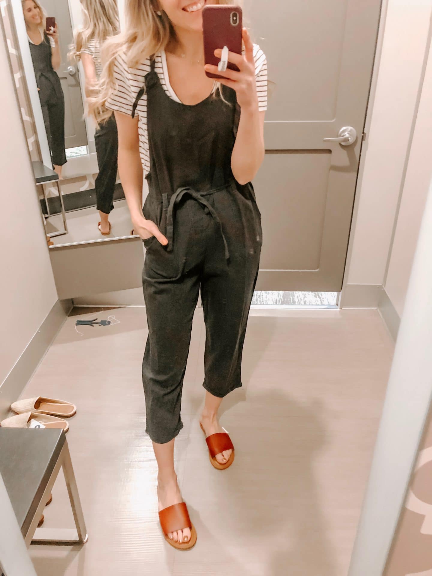 linen overalls target