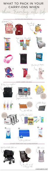 What to Pack in Your Carry-Ons When Traveling with Kids