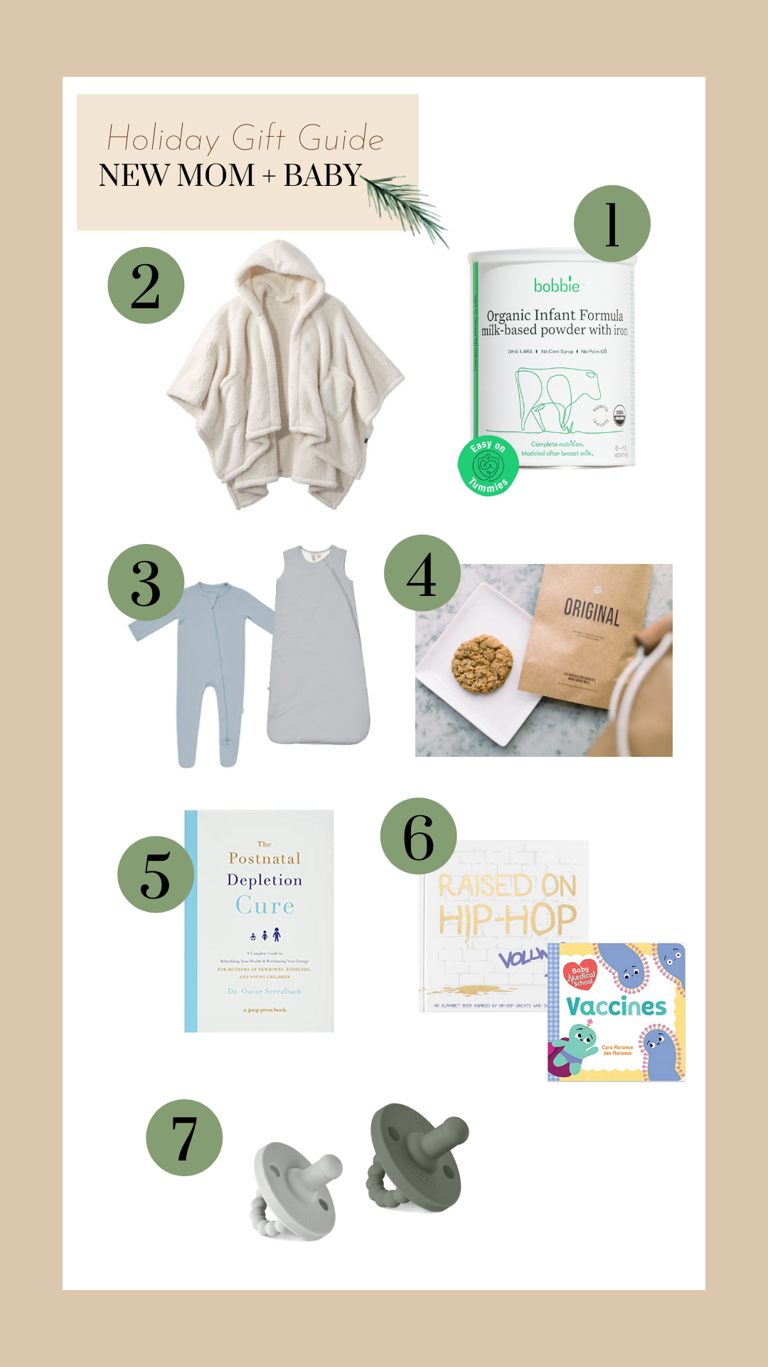 Holiday Gift Guide | New Mom or Baby
