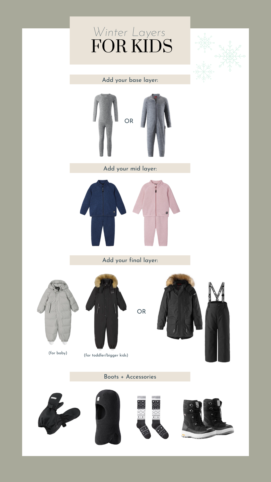 Cold Weather Layering for Kids