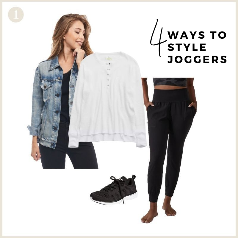 4 Ways to Style My Favorite Athleta Joggers - Lynzy & Co.