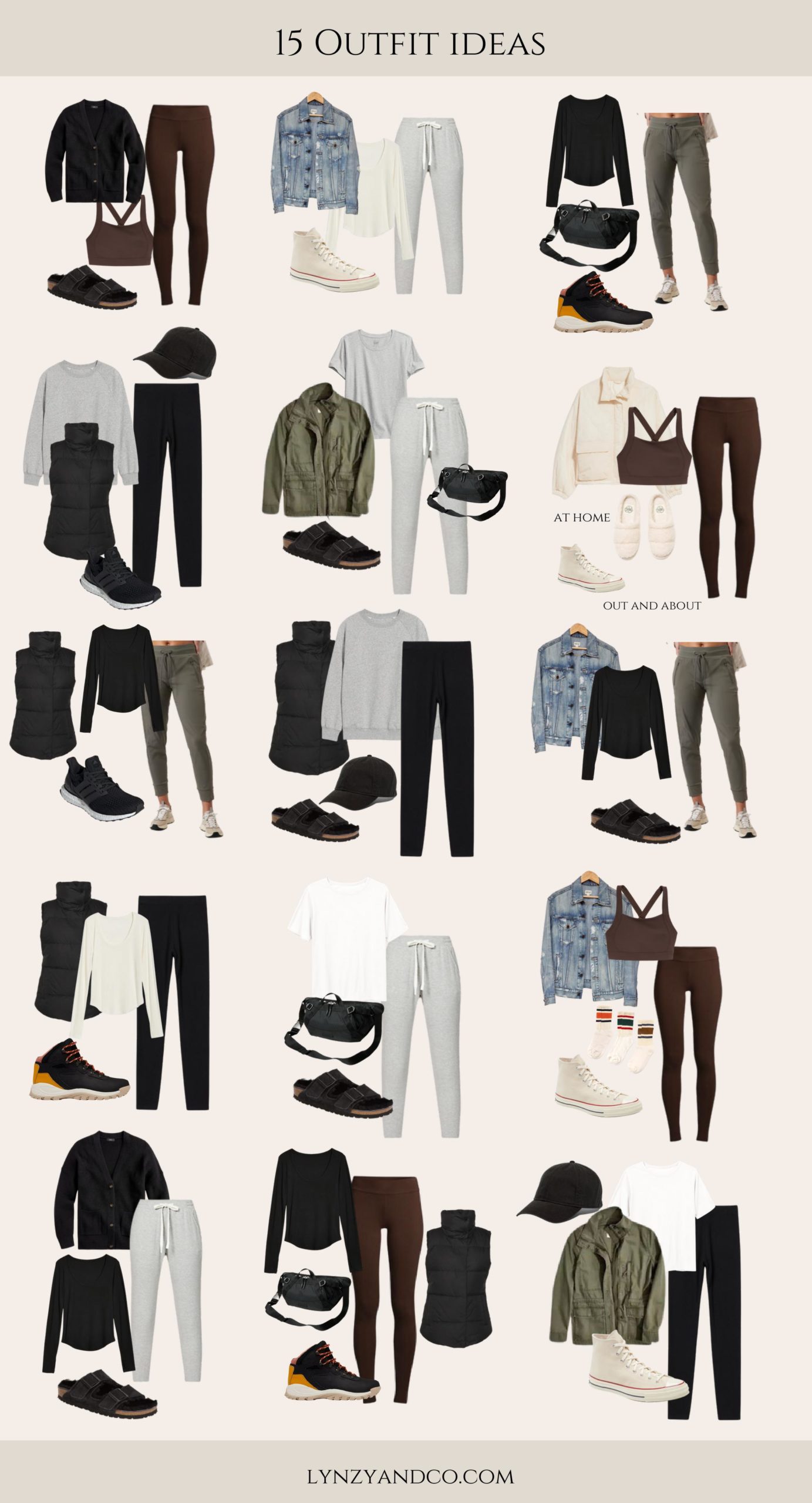 Loungewear Fall Capsule Wardrobe - Lynzy & Co.