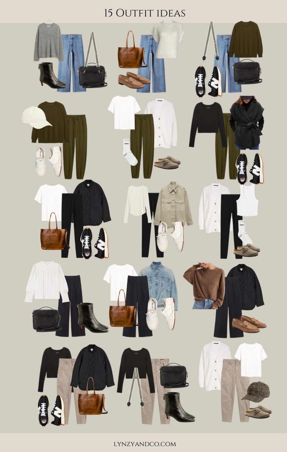 2023 Fall Capsule Wardrobe for Moms - Lynzy & Co.